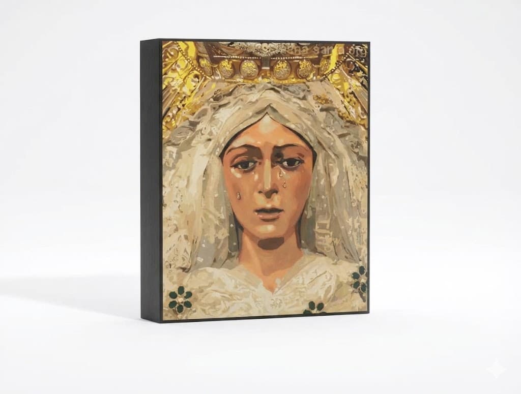 Lámpara Virgen de la Macarena - Imagen 1