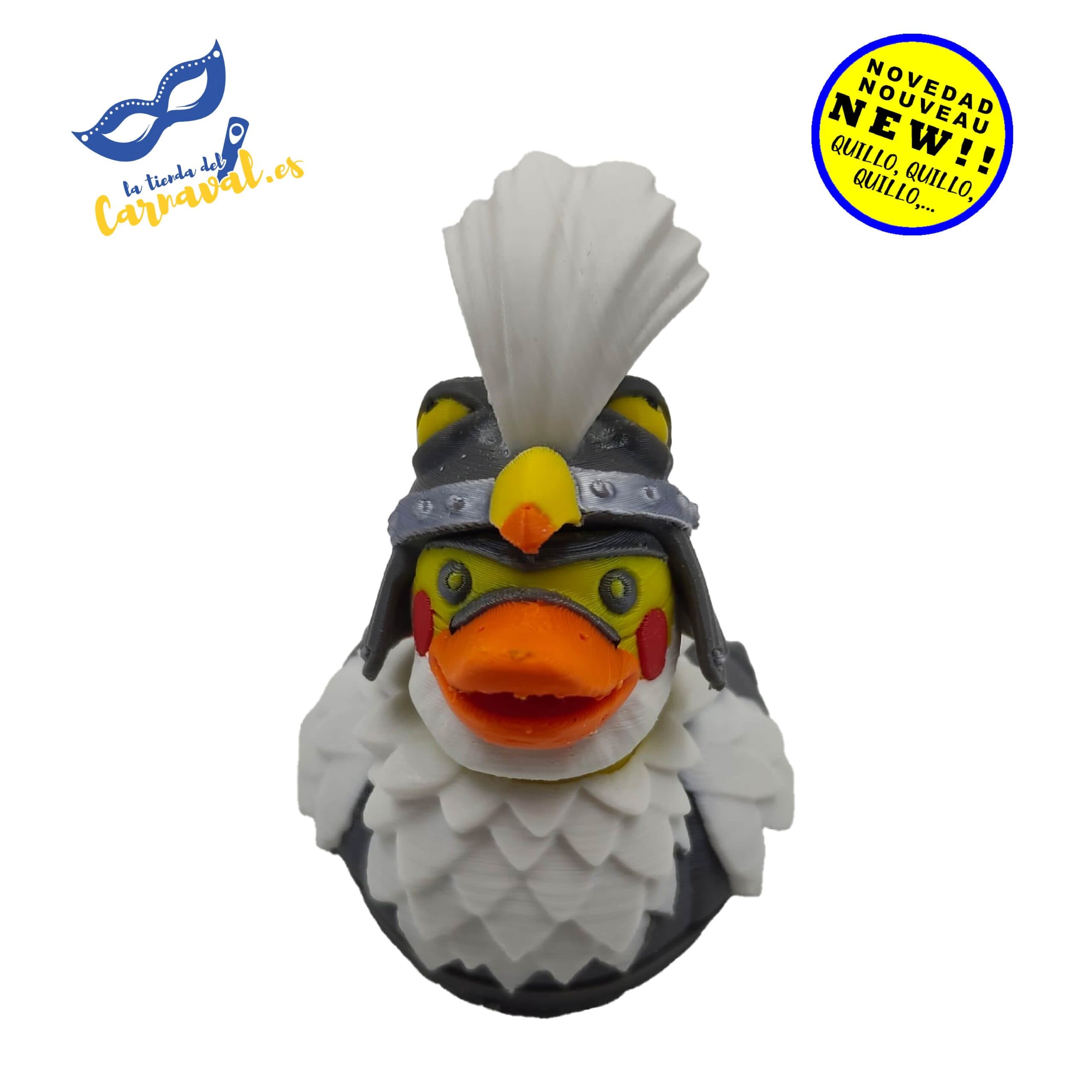 Pato Carnavalero 3D (mod. 28) – Artesanía de carnaval - Imagen 1