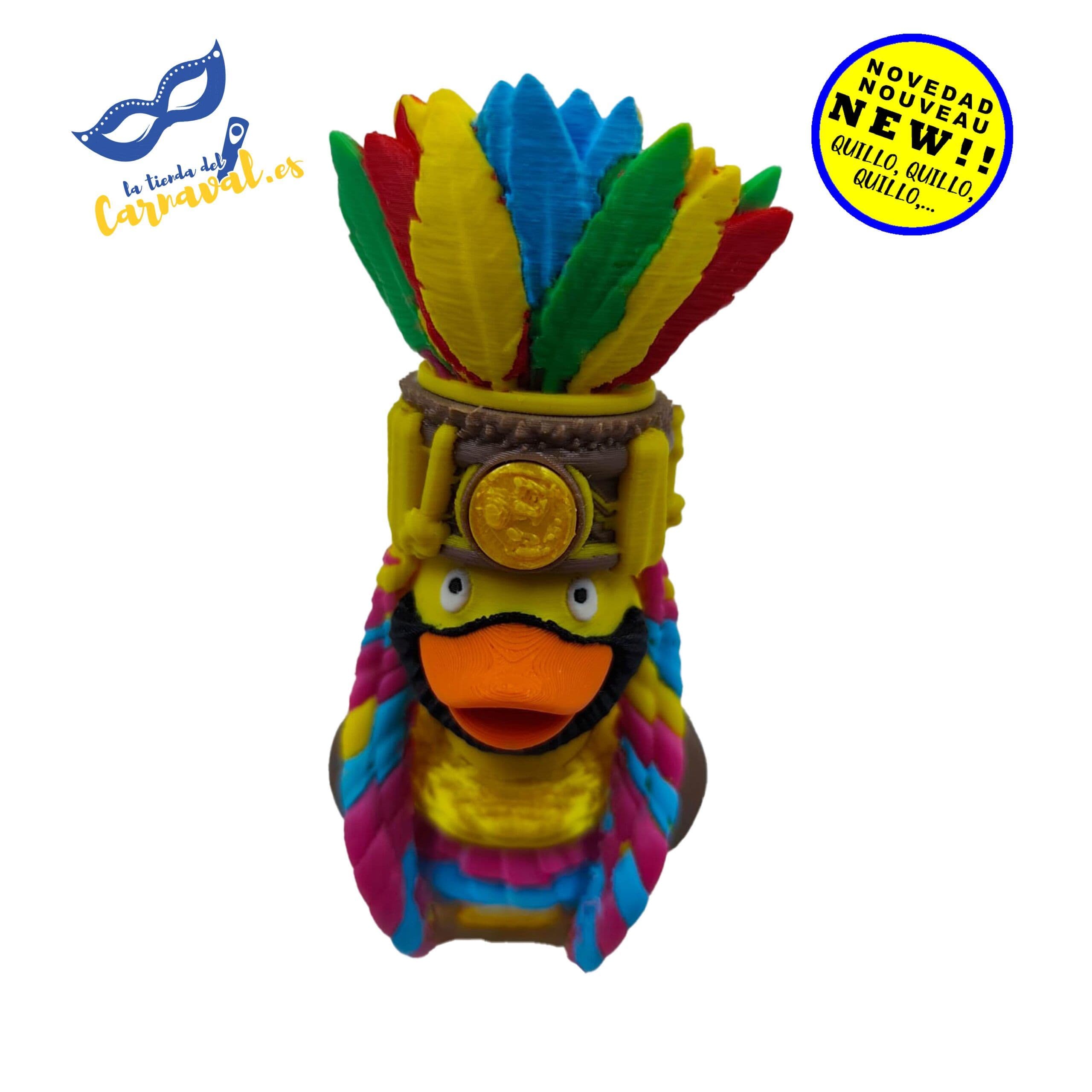Pato Carnavalero 3D (mod. 26) – Alegría Festiva - Imagen 1