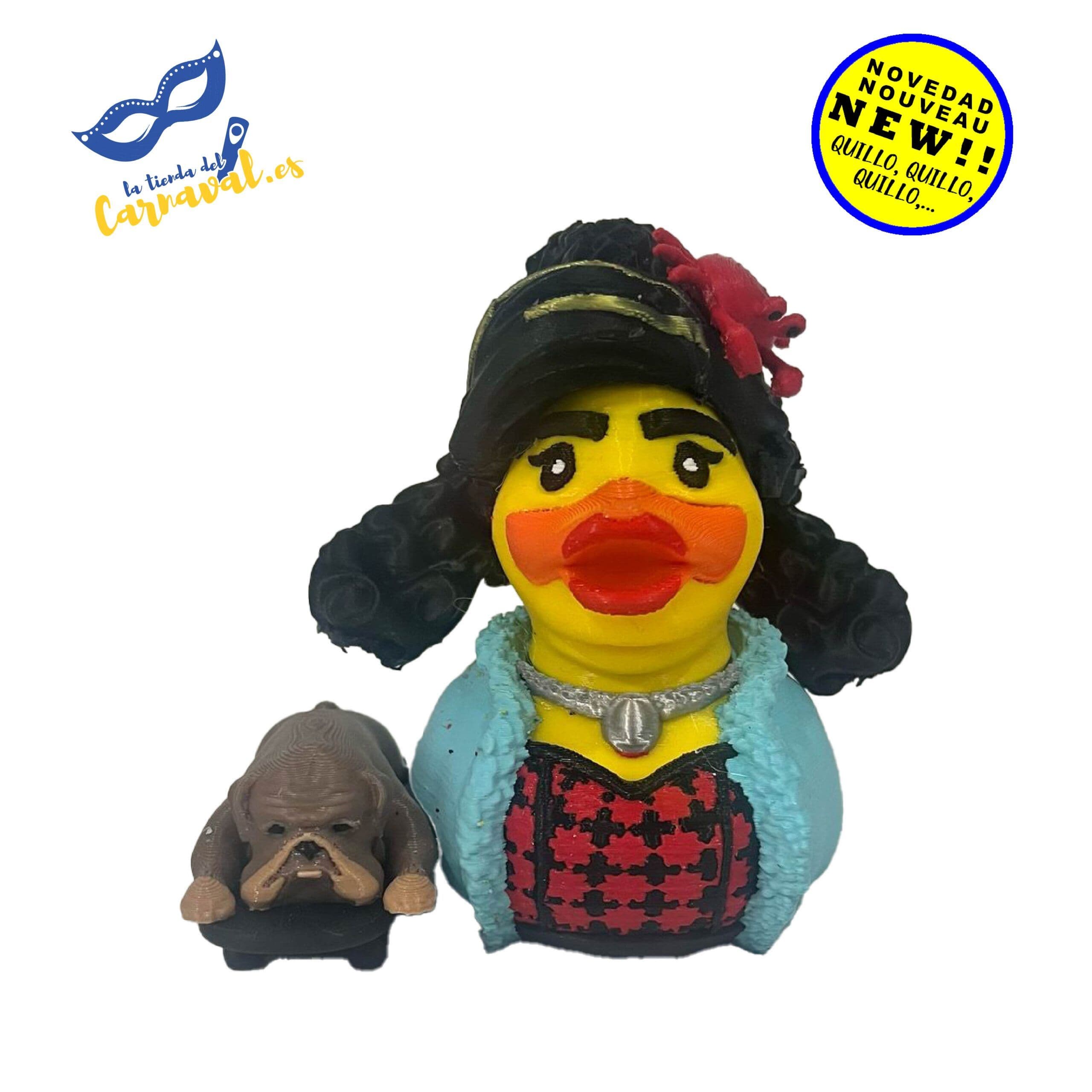 Pato Carnavalero en 3D (mod. 23) – ¡Artesanía y diversión! - Imagen 1