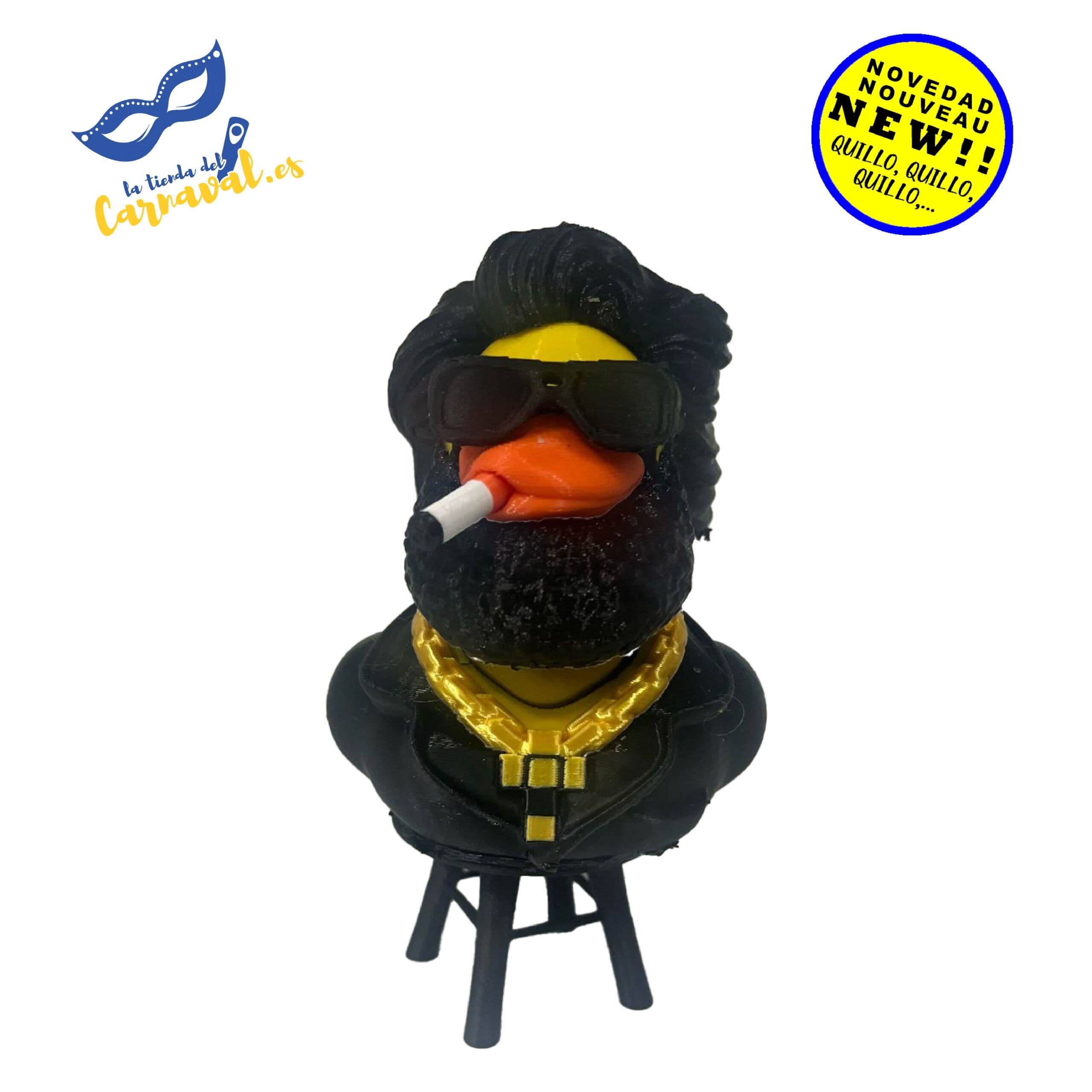 Pato Carnavalero en 3D (mod. 22) – ¡Luz y color en tu hogar! - Imagen 1