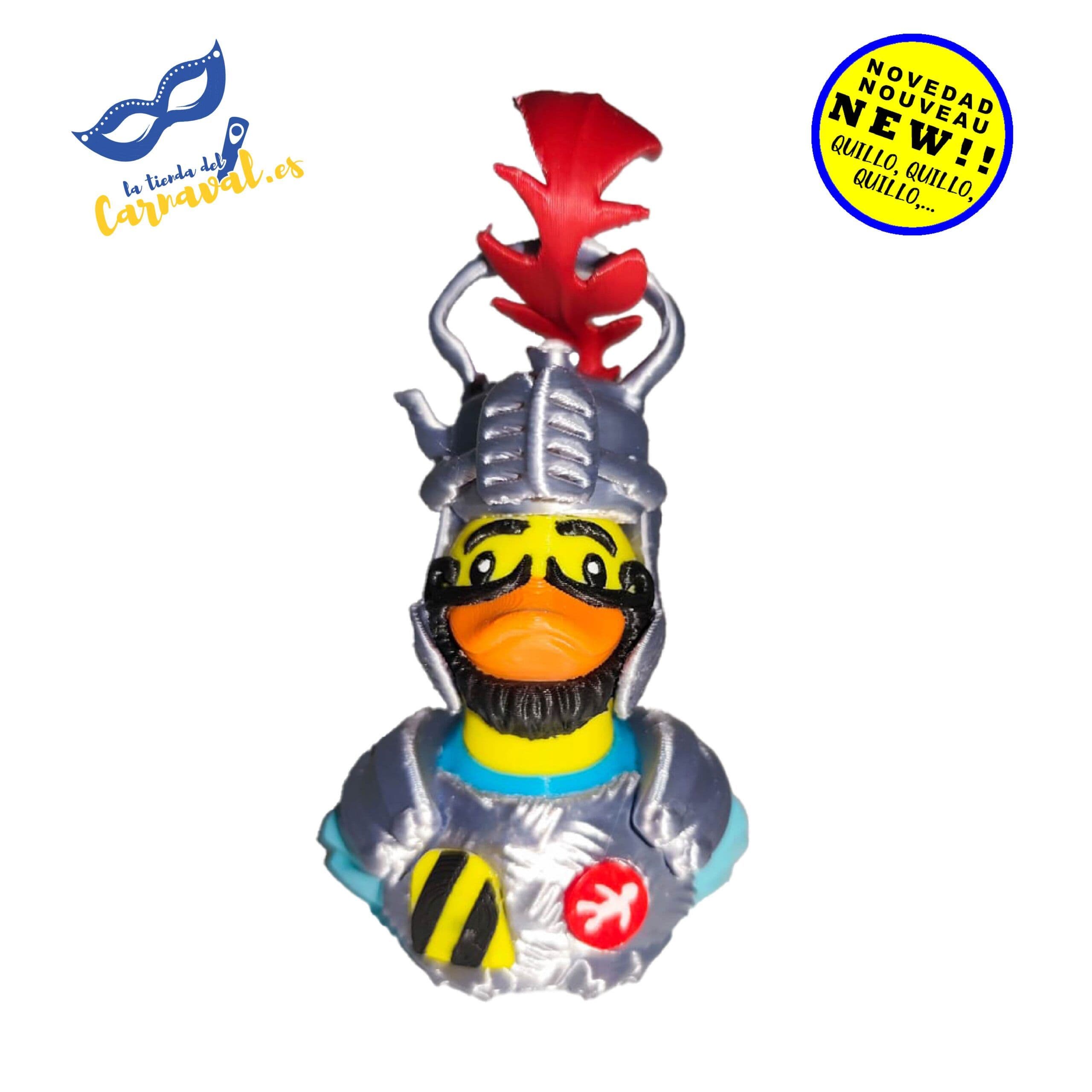 Pato Carnavalero 3D (mod. 19) – Tradición y color en cada detalle. - Imagen 1