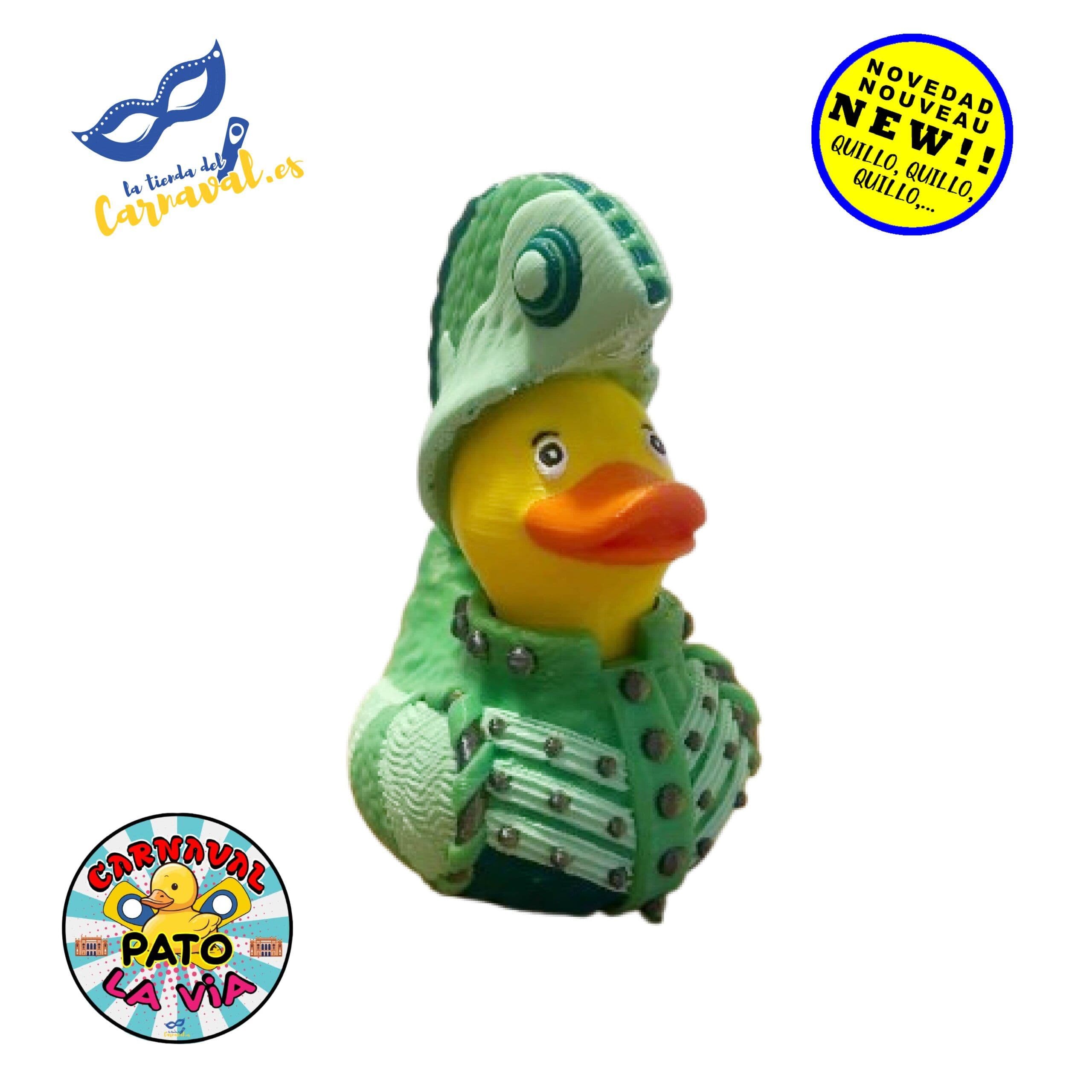 Pato Carnavalero en 3D (mod. 17) – Decoración Festiva - Imagen 1