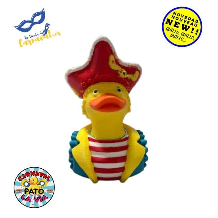 Pato Carnavalero en 3D (mod. 14) – Arte y Alegría - Imagen 1