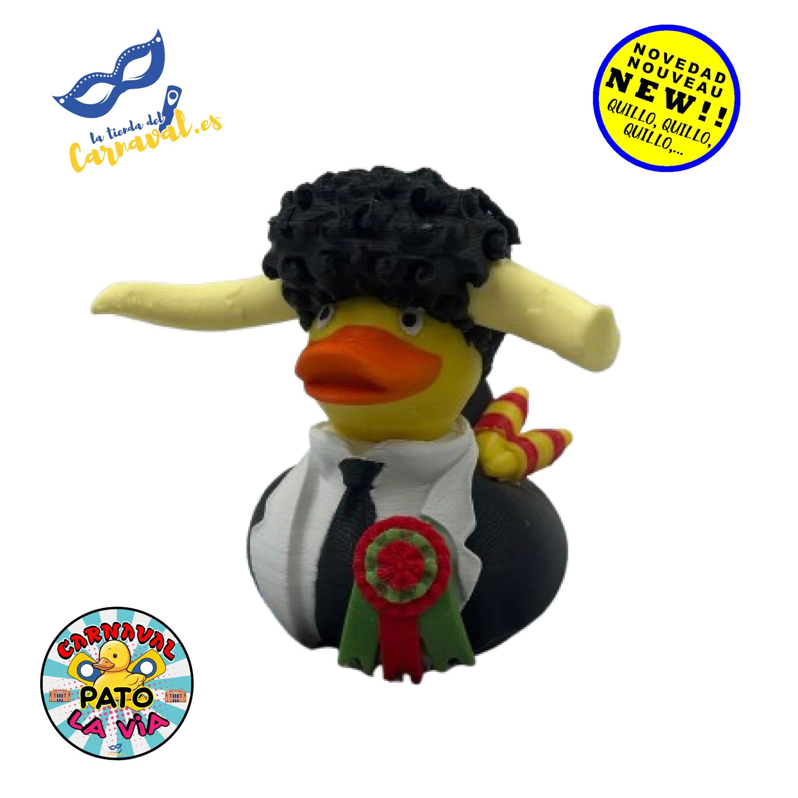 Pato Carnavalero en 3D (mod. 1) – ¡Único y Colorido! - Imagen 1