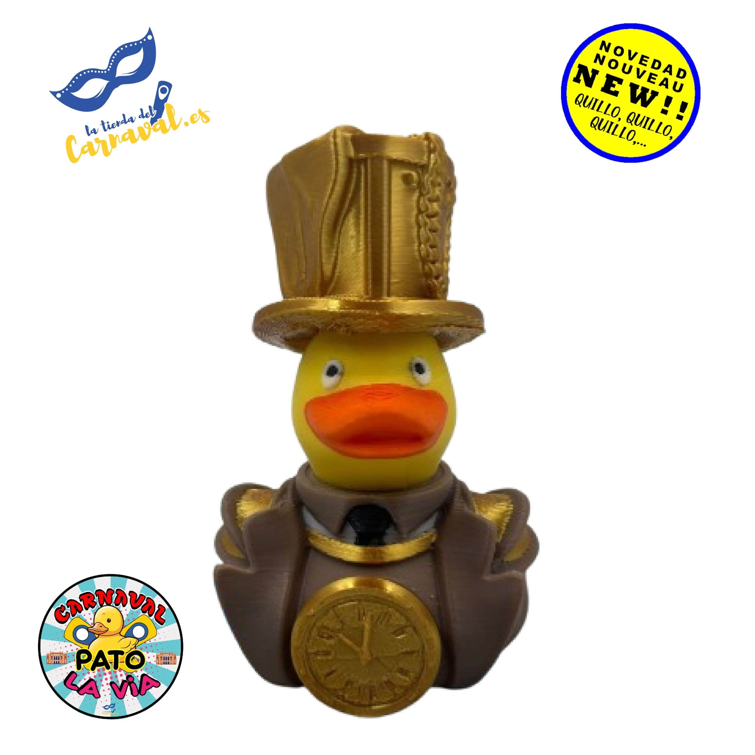 Pato Carnavalero en 3D (mod. 7) – Colores Festivos - Imagen 1
