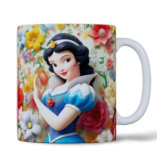 Taza de Cerámica - Colección Princesas - Imagen 1