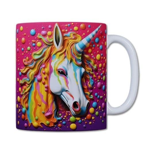Taza de Cerámica - Colección Unicornios