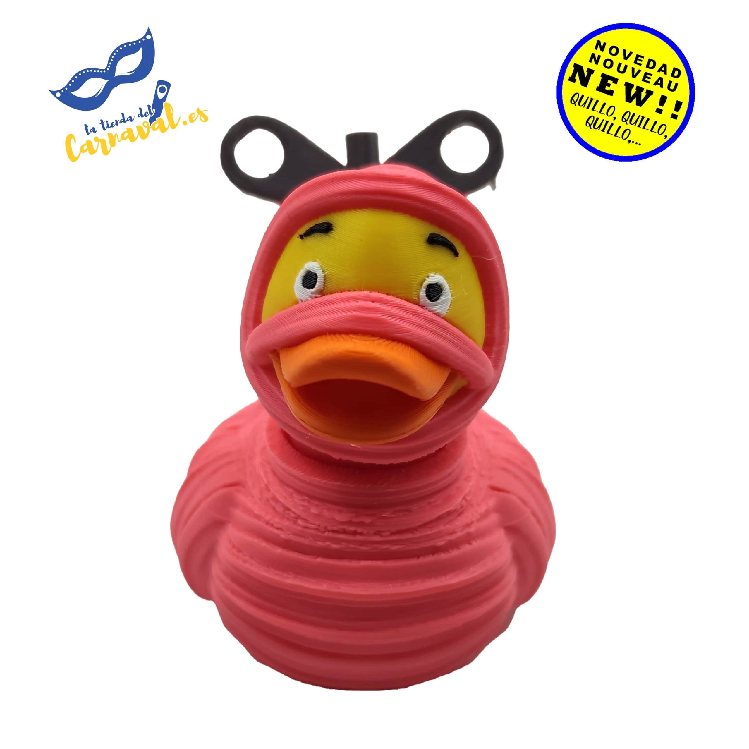 Pato Carnavalero 3D (mod. 38) – Diversión y estilo artesanal - Imagen 1