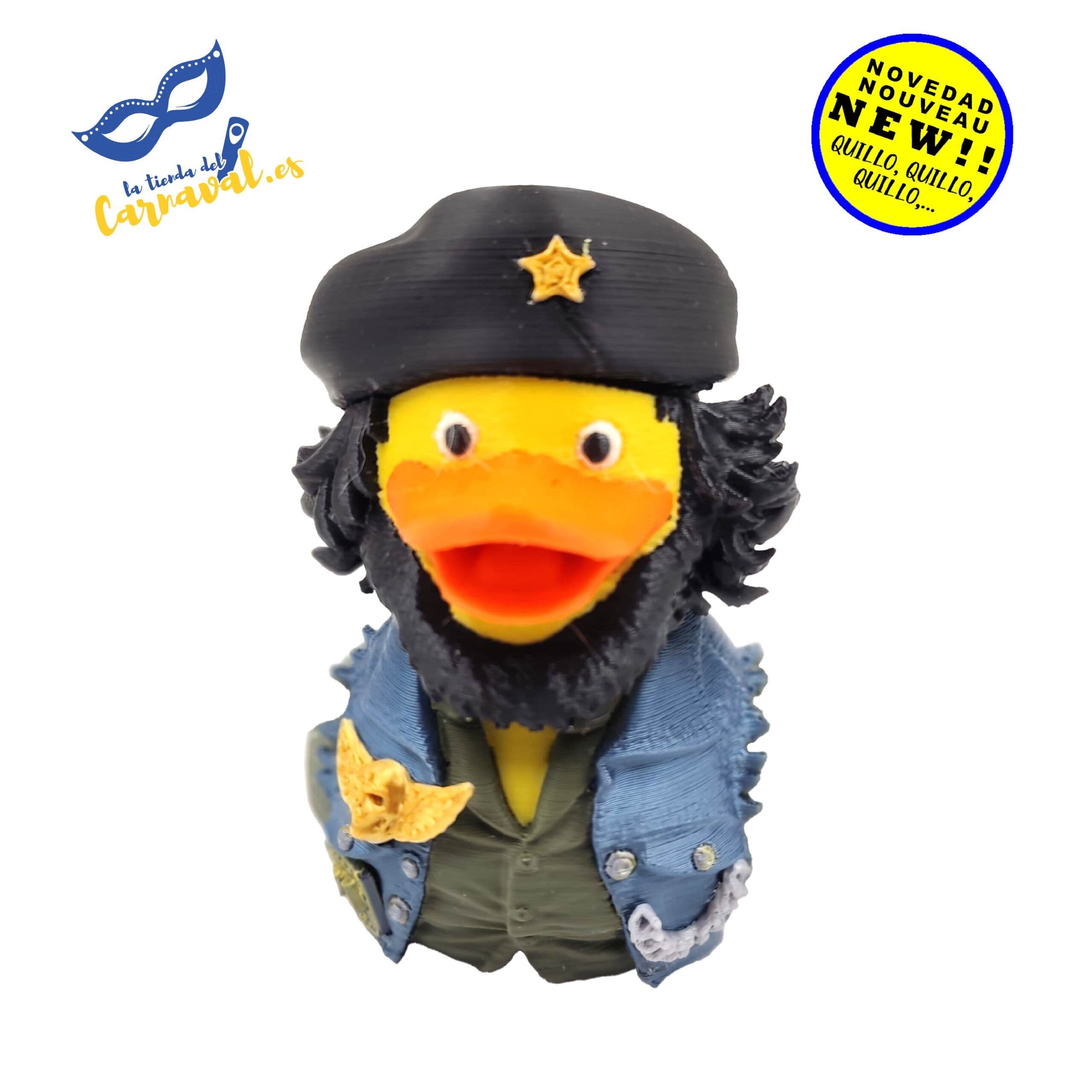 Pato de Carnavalero en 3D (mod. 39) – Festivo y Elegante - Imagen 1